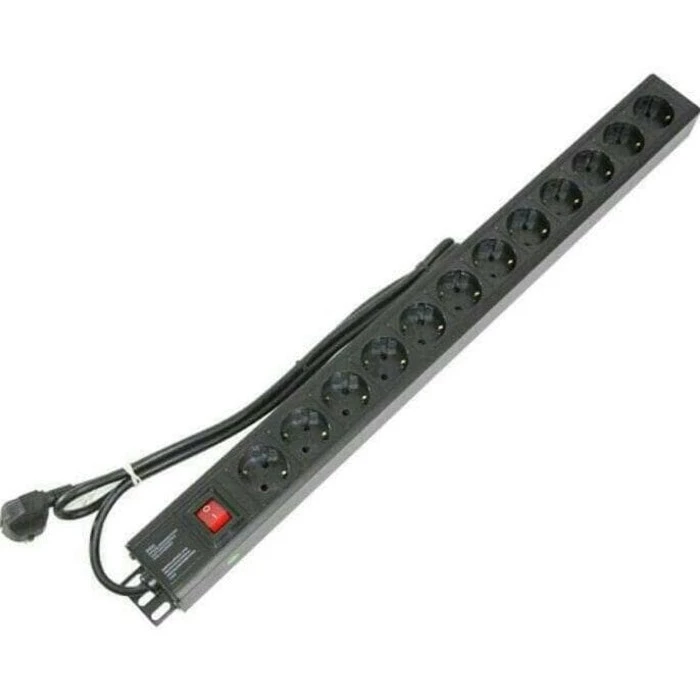 PDU 12 Hole Indorack dengan Surge Protector